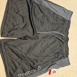 Reebok Gray Athletic Performance Shorts
